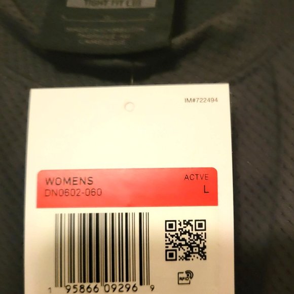 Jordan Essentials Womens Black Top L Crop Logo - Picture 3 of 9